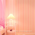 Beautiful pink stripes wallpaper for girl's room